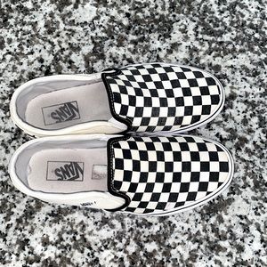 Checkered slip-on VANS Women’s size 9.5